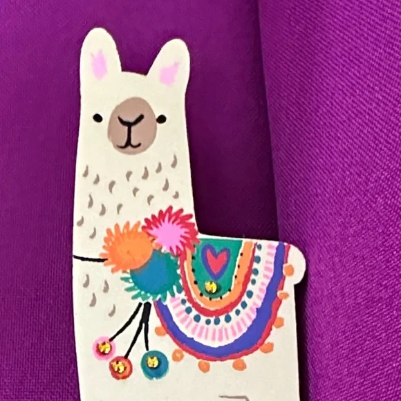 Natural Life Llama Wooden Clothespin Decor - Picture 3 of 5